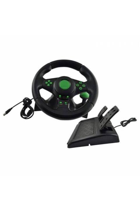 Powermaster Pm-4959 Xbox360-ps2-ps3-pc Usb Titreşimli Oyun Direksiyonu Seti