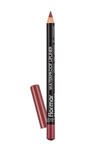 Flormar Suya Dayanıklı Dudak Kalemi - Waterproof Lipliner Rosebush 8690604589951