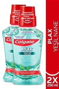 Colgate Plax Taze Nane Alkolsüz Ağız Bakım Suyu 250 Ml X 2 Adet