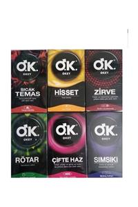 Okey 60'lı Karışık Set 6 Paket