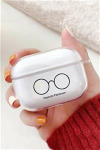 Bel Caso Premium Silikonlu Harry Potter Tasarımlı Şeffaf Airpods Pro Kılıfı