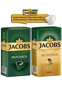 Jacobs Monarch Filtre Kahve 250 Gr & Selection Filtre Kahve 250 Gr - 40 Adet