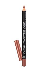 Flormar Suya Dayanıklı Dudak Kalemi - Waterproof Lipliner Natural 8690604567607