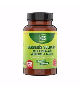 NCS Berberis Vulgaris Alfa Lipoik Asit Zerdeçal 120 Tablet