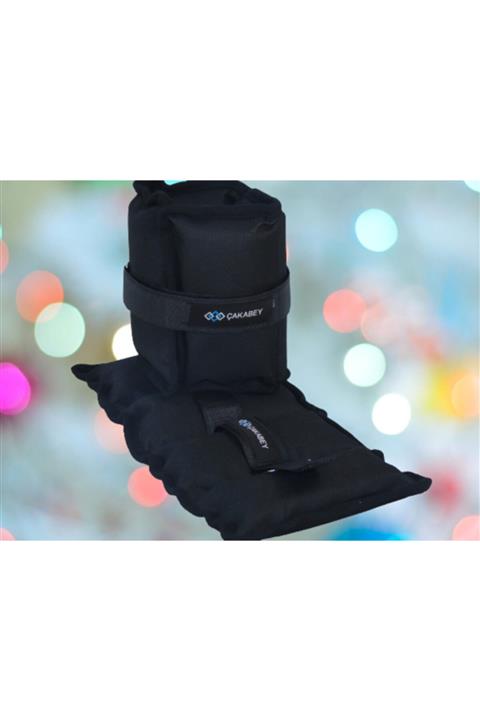 Çakabey Ticaret - El-ayak Bilek Ağırlığı 1 Kg Çift (2 Adet) Siyah