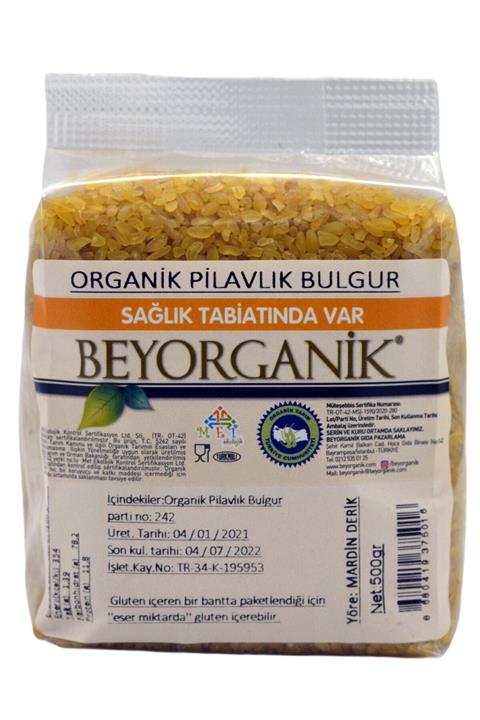BEYORGANİK Organik Pilavlık Bulgur 500 gr