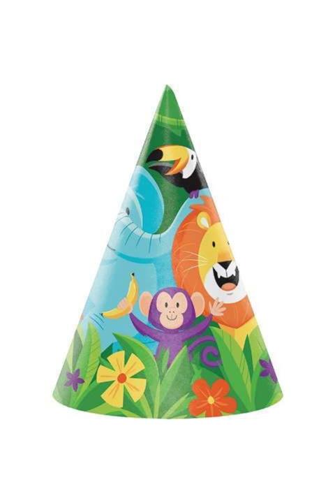 Parti Dünyası Safari Partisi Şapka 8 Adet