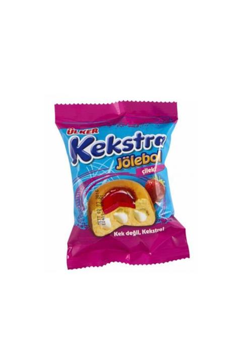 Ülker Kekstra Jölebol Çilekli Kek 24 Adet