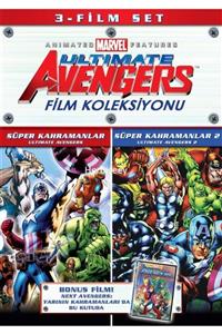 MARVEL Ultimate Avengers Film Koleksiyonu Süper Kahramanlar Set-3 Disk Dvd