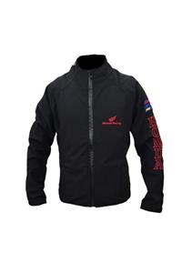 Anka Erkek Siyah Softshell  Rüzgar Ve Su Geçirmez Logolu  Ceket Mont