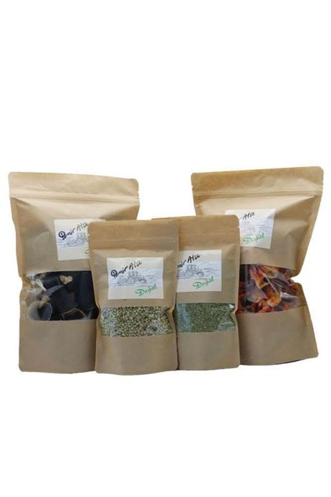 İZMİRATADOĞAL Izmir Ata Doğal Kurutulmuş Ürünler (patlıcan-dolma Biber-dağ Kekik-kuru Nane)