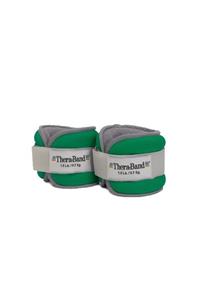 THERABAND Thera-band Ankle Wrist Weights, 0,7 Yeşil Çift, El Bilek Ayak Bileği Ağırlık Torbası