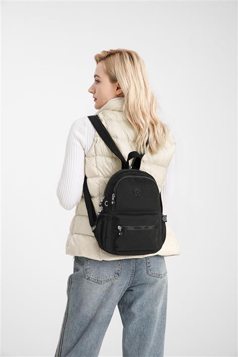 SMART BAGS Smbyb1030-0001 Siyah Kadın Küçük Sırt Çantası