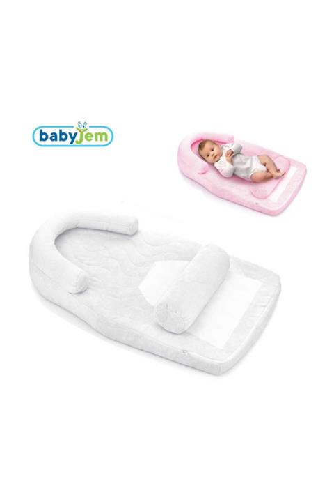 Babyjem Reflu Ve Düz Kafa Yastığı Beyaz