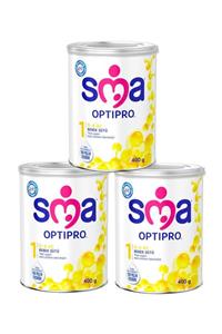 SMA Optipro Bebek Sütü 1 Numara 400 gr x 3 Adet