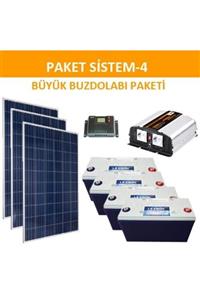 Lexron Bağ Evi Solar Paketi 1200w Inverter 280w Güneş Paneli Paket 3