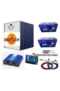 Lexron Dmrtech Solar Paket 280 Watt Panel 100 Ah Jel Akü 1500 W Inverter