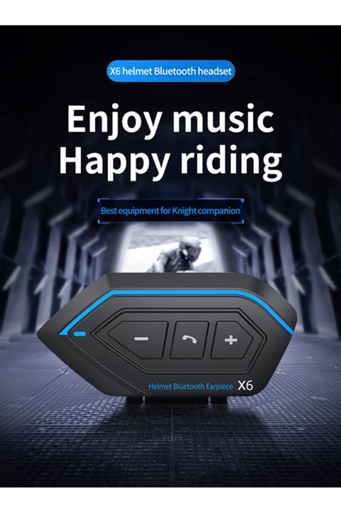 X6 İntercom X6 Motosiklet Bluetooth Intercom