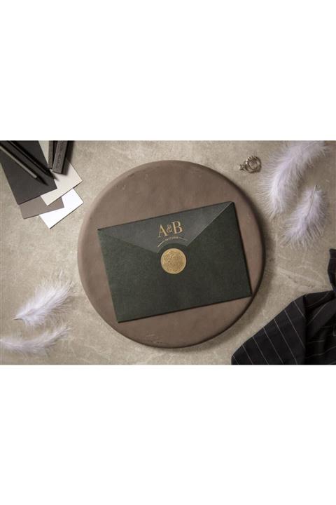 İKLİM DAVETİYE Renkli Fenomen Düğün Nikah Nişan Davetiyesi 7019 100 Adet