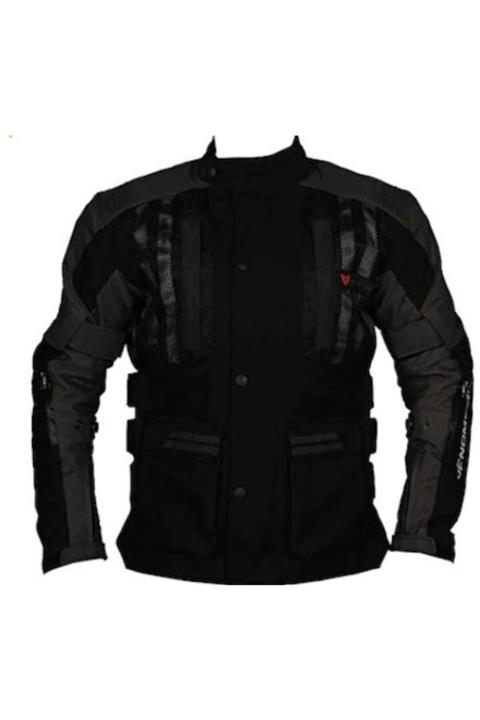 VENOM Tourex Dört Mevsim Motosiklet Montu Siyah