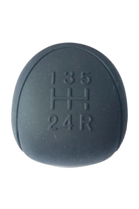 OTOBİR Siyah Silikon Manuel Her Araca Uyumlu Oto Araç Vites Kılıfı