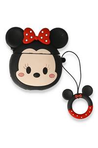 tugcepaksesuar Airpods Minnie Mouse Karakterli Bluetooth Kulaklık Kılıfı