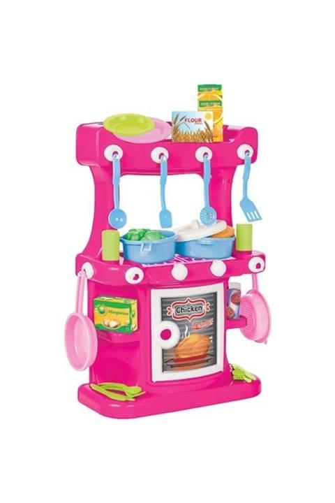 PİLSAN Hamarat Mutafak Seti Pembe 43 Parça