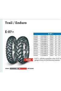 Mitas Honda Crf250l Takım 90/90b21 E07 120/80b18 E07 (2021 ÜRETİM)