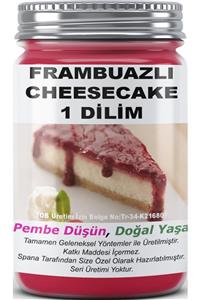 SPANA Frambuazlı Cheesecake 1 Dilim Ev Yapımı Katkısız 330gr