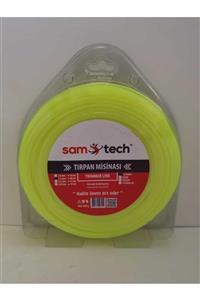 SAM TECH Altıgen Tırpan Misinası 3,3mm*46mt Yeşil