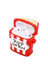 BİPOWER Popcorn Desenli Airpods Kılıfı