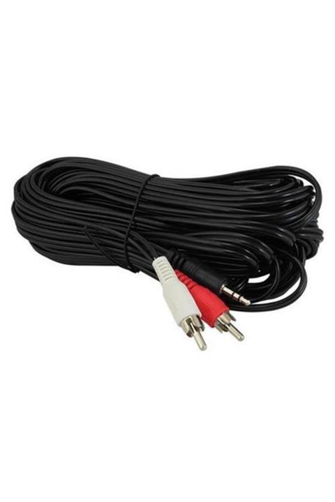 Transformacion 2rca-3.5 mm Stereo Kablo 10 mt 248041 6 lı