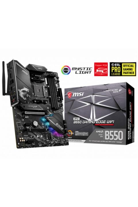 MSI Mpg B550 Gamıng Edge Wıfı Ddr4 5100(oc)mhz Atx