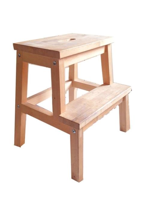 IKEA Bekvam Basamaklı Mutfak Tabure Merdiven Kayın