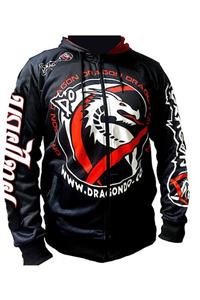 Dragon Muay Thai Süblime Baskı Kapüşonlu Sweatshirt