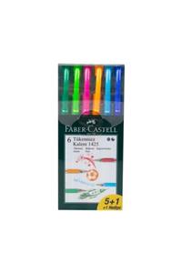 Faber Castell Tükenmez Kalem 5+1 142557