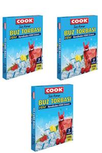 COOK Buz Torbası 7 torba x 3 adet