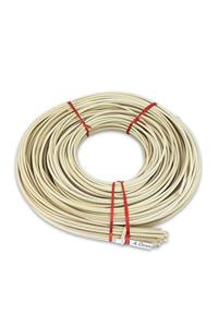 Hobizubi Rattan Doğal Bambu Çubuk 2 Kg - 4 Mm Örgü Rattan Ip