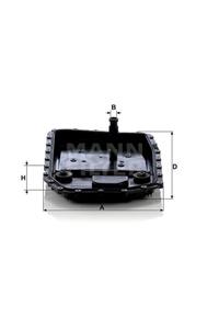 MANN Bmw Z4 (e85/e86) 2.2i 125kw 170hp Şanzuman Filtresi H50001