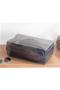 English Home Loya Plastik Erkek Ayakkabı Saklama Kutusu 37x20x13cm Antrasit