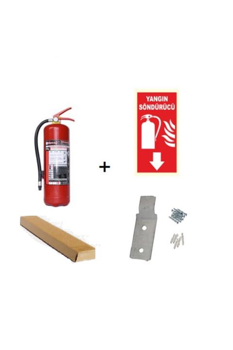Sistas 6 Kg Kuru Kimyevi Tozlu Yangın Söndürme Cihazı