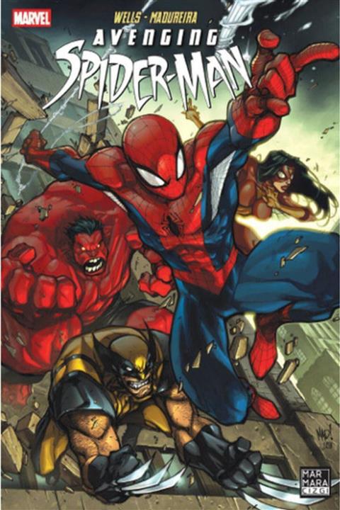 Marmara Çizgi Yayınları Avenging Spiderman 1 - Red Hulk
