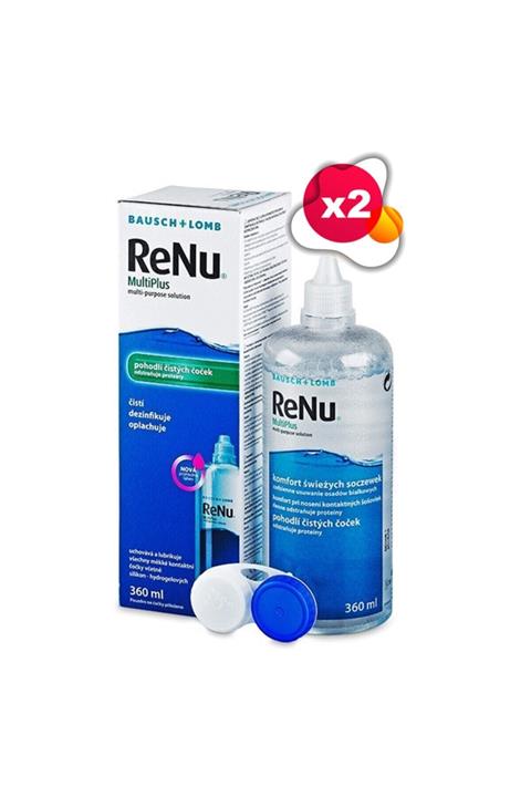 Renu Bausch & Lomb 360 Ml Kontakt Lens Solüsyonu X2