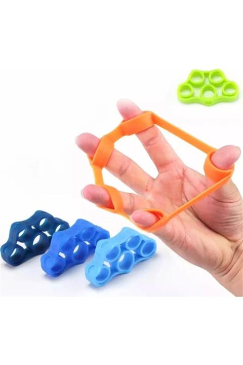 Clifton Silikon El Ve Parmak Egzersiz Güçlendirici Sert Direnç Turuncu