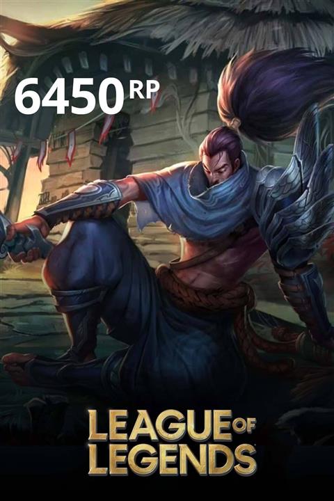 Riot Games League Of Legends 6450 Rp TR