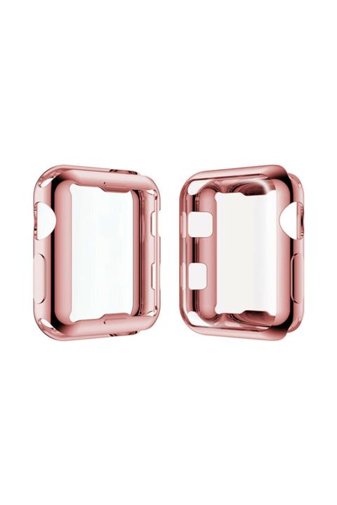 Techmaster Apple Watch 40 Mm Silikon Kapak Kılıf Ekran Koruyucu