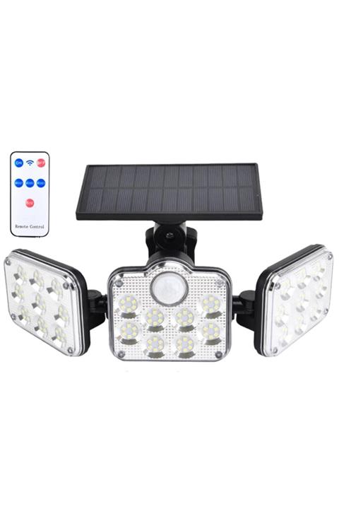 Powermaster Jd-2858 Sensörlü 138 Ledli Solar Lamba