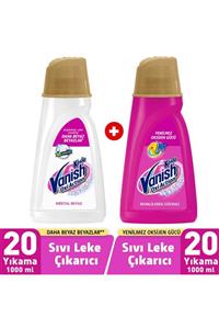 Vanish Kosla Oxi Action Gold Sıvı Leke Çıkarıcı 1000 ml+1000 ml Renkliler ve Beyazlar İçin