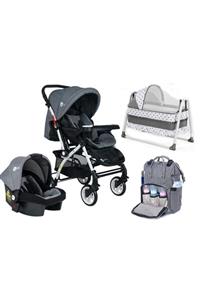 4 Baby Ab-322 Bebek Arabası Travel + Puset + Termal Çanta + Sepet Beşik