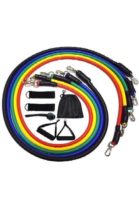 ZEN STYLE 11 Parça Latex Direnç Lastiği Seti Kapı Arkası Direnç Bandı